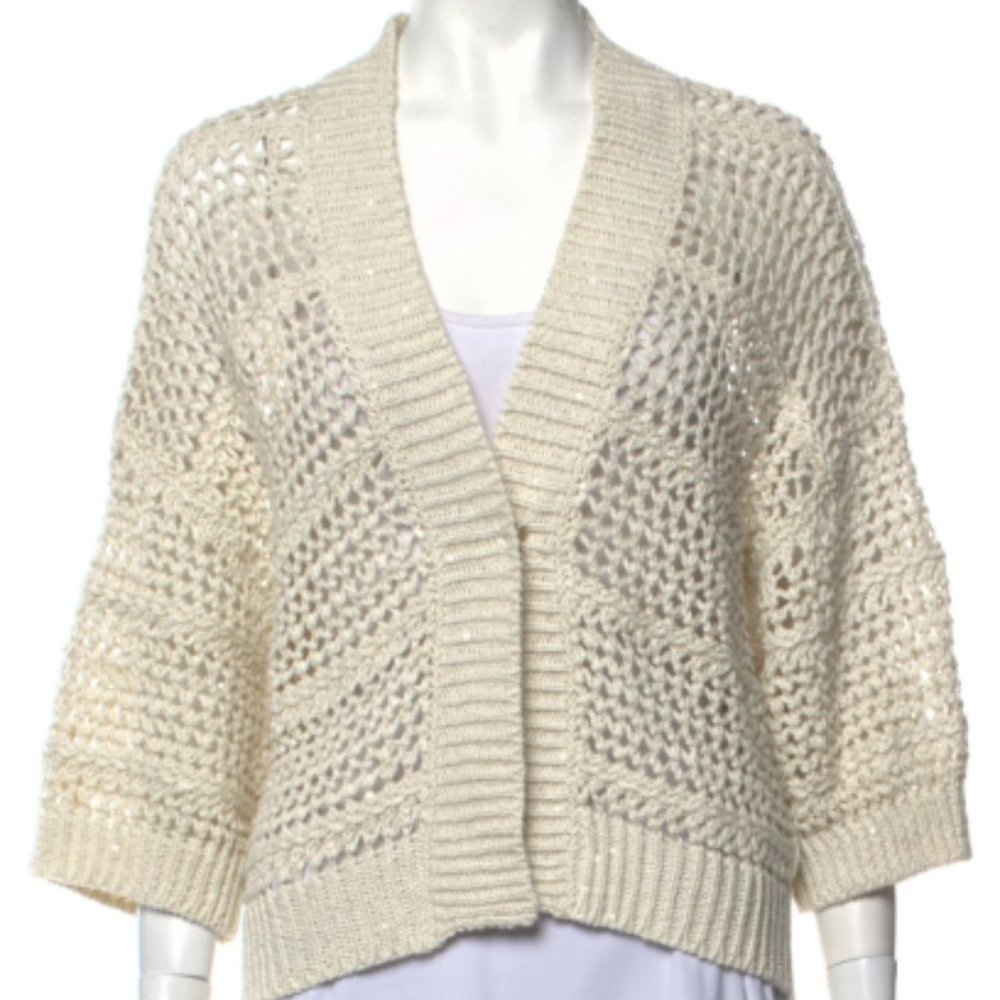 BRUNELLO CUCINELLI Plunge Neckline Sweater